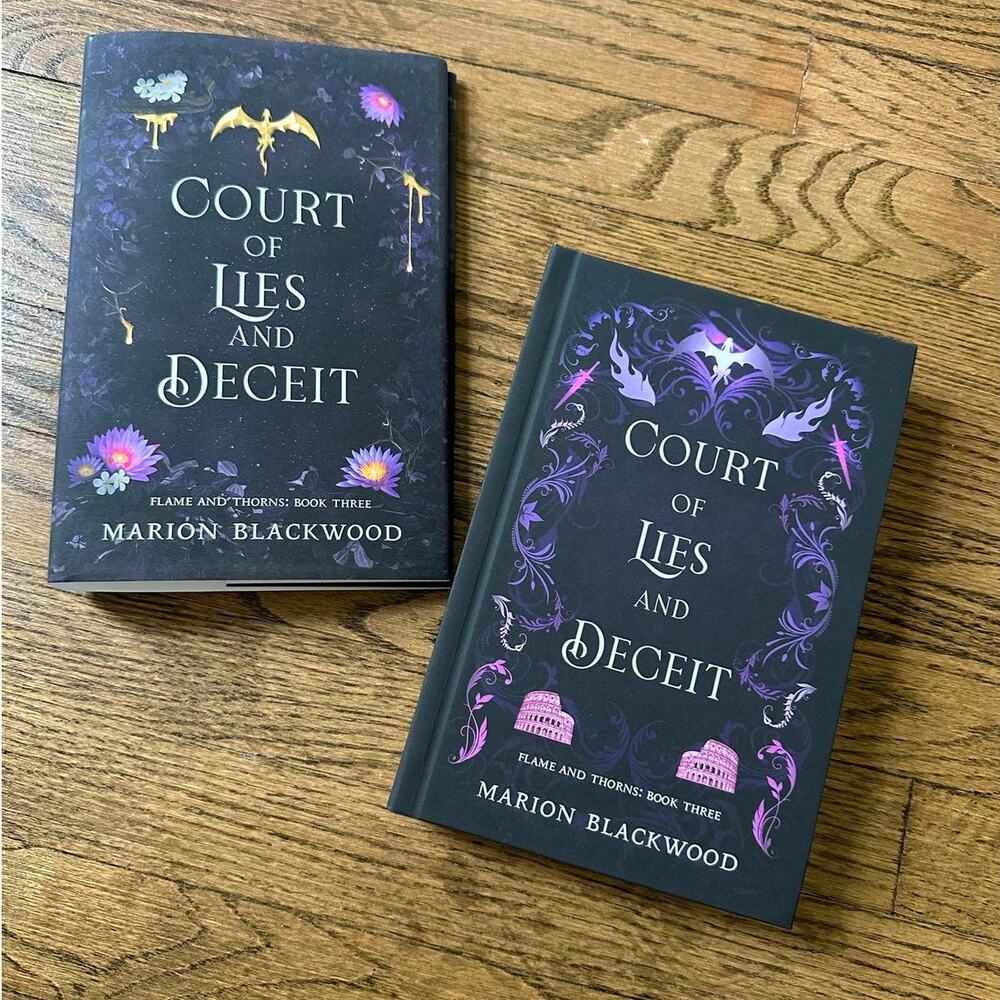 Court Of Lies And Deceit By Marion Blackwood Hardcover Oop